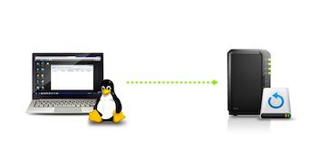 Copia de seguridad de Linux en una red